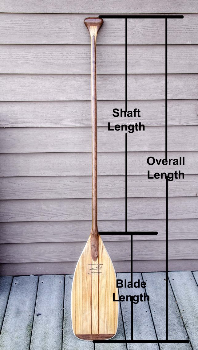 Sizing a Canoe Paddle – FreeStyle Canoeing